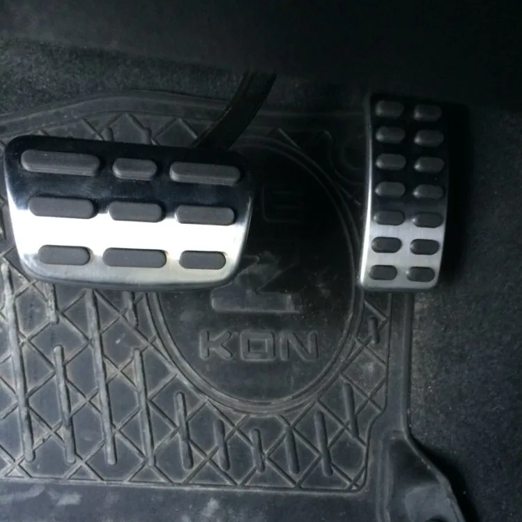 Крышка автоматической и ручной газовой педали из нержавеющей стали для Hyundai ix25