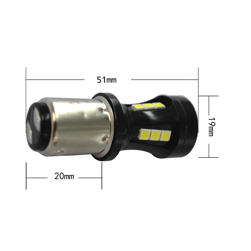 2 шт. высокой мощности 1156 BA15S 18 SMD 3030 светодиодный BAU15S 1157 BAY15D обратный светильник
