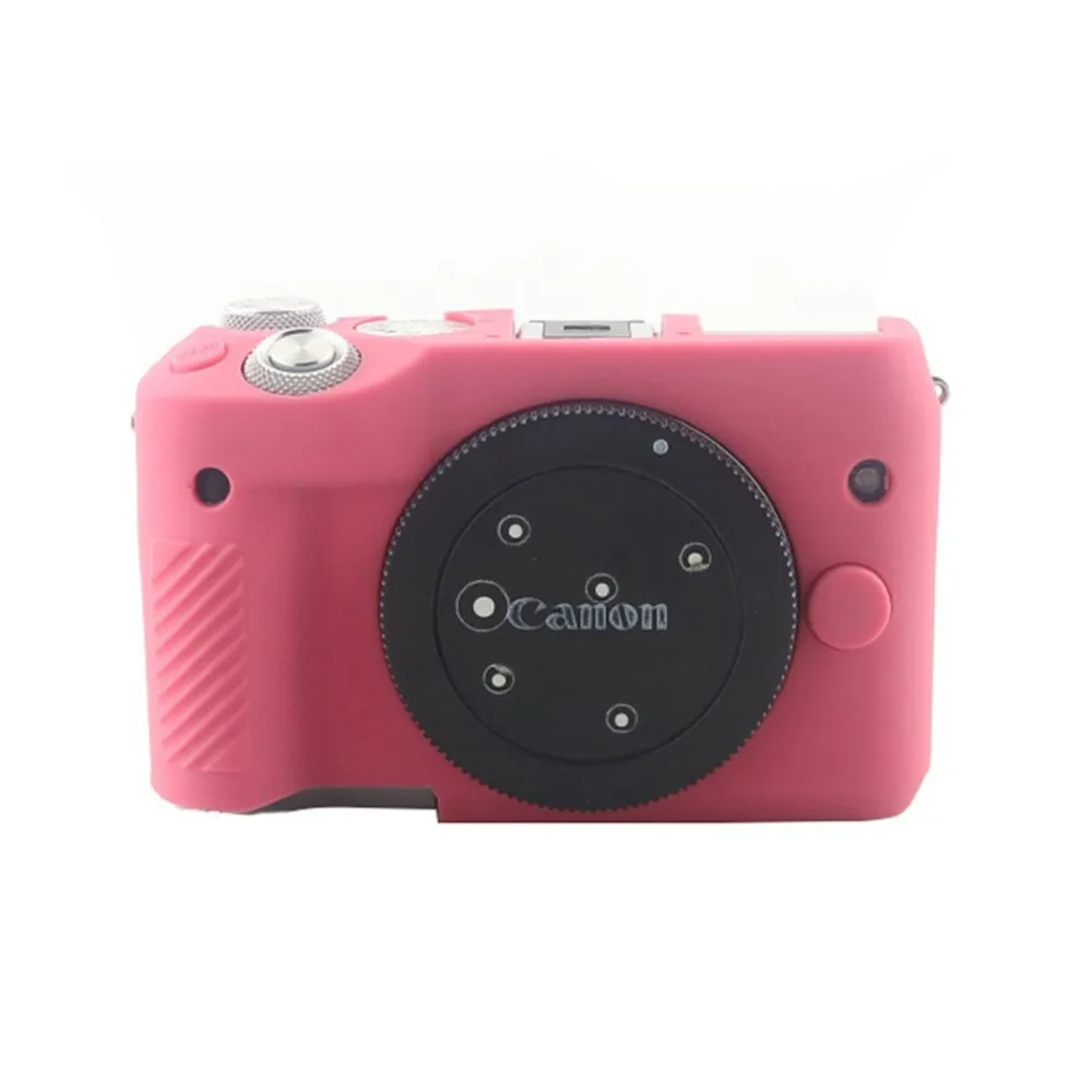 Силиконовая кожа брони чехол корпус протектор для Canon EOS M100 M10 M6 M3 корпус камеры только