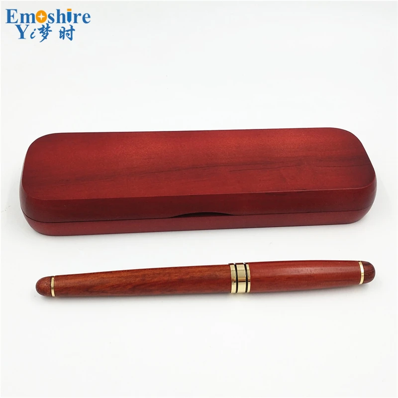 

Emoshire Graduate Gift Set for Students Young Christmas Wedding Present Vintage Collection Wooden Roller Ball Pen Sets PC019