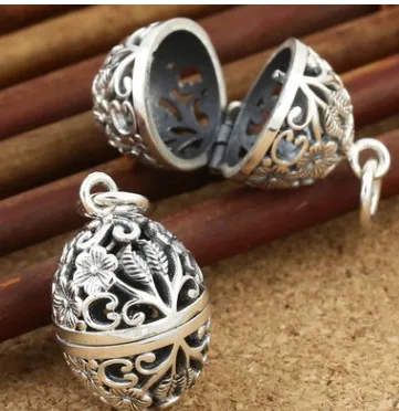 925 sterling silver jewelry thai pendant flower for women | Украшения и аксессуары