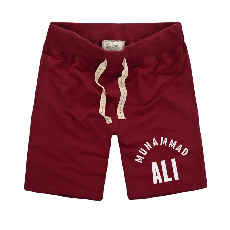 

Summer New Graphic ALI Letter Print Shorts Men Cotton Beach Sport Boxer Sweatshorts Men Oversize Loose Casual Streetwear Shorts