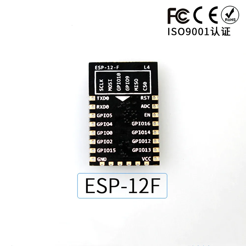 ESP 12F серийный WiFi ESP8266 модуль адаптер пластина полный IO порт приводит к FCC & CE|Модули