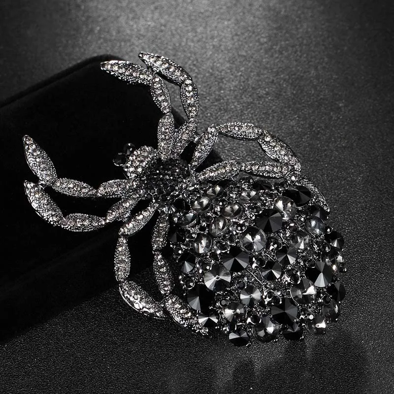 Ювелирные изделия Black Jet брошь в виде паука мужские ювелирные colar Masculino Лучшие