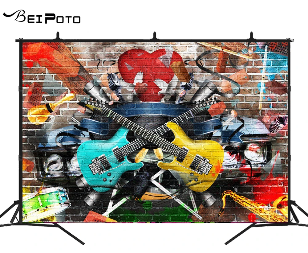 BEIPOTO граффити Фотофон реквизит для фотостудии детский портрет картина украшение