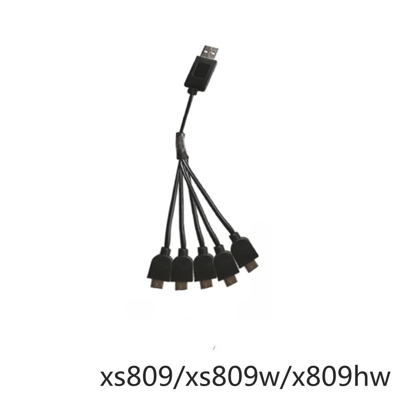 1 для 5 зарядное устройство Visuo Xs809 Xs809w Xs809hw мультизарядный кабель