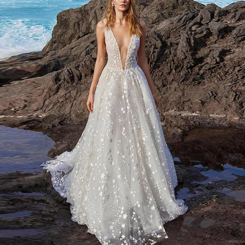 2019 сексуальный тренд глубокий v образный вырез без рукавов большой маятник