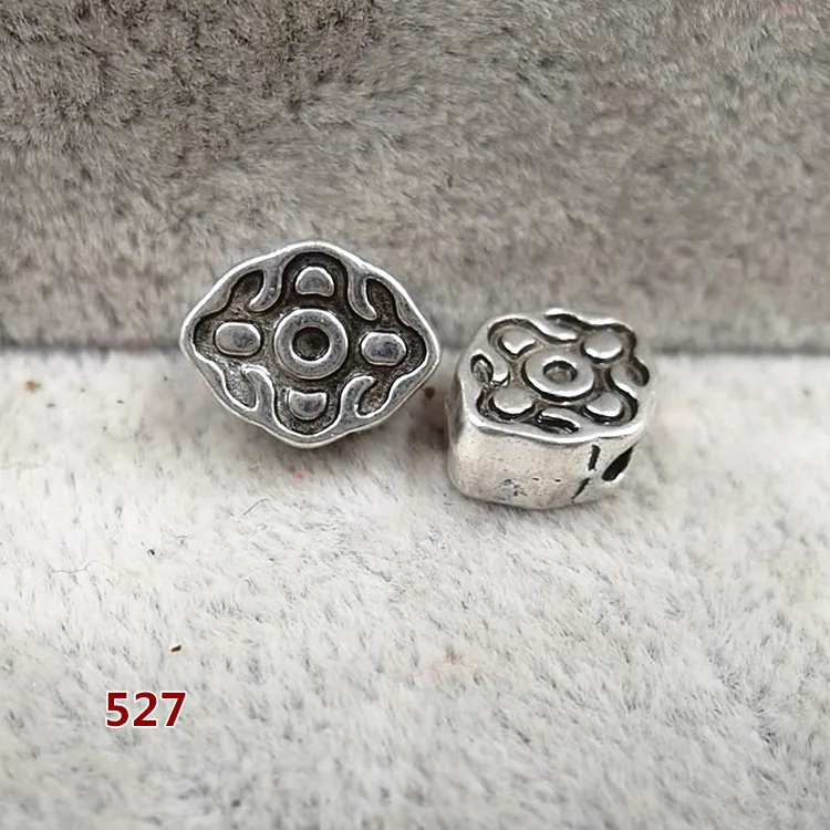 20pcs/lot Cloud Shape Tibetan Silver Spacer Beads 9x12x5mm Alloy Buddha Beading Decoration Charms Handmade Jewelry Making | Украшения и