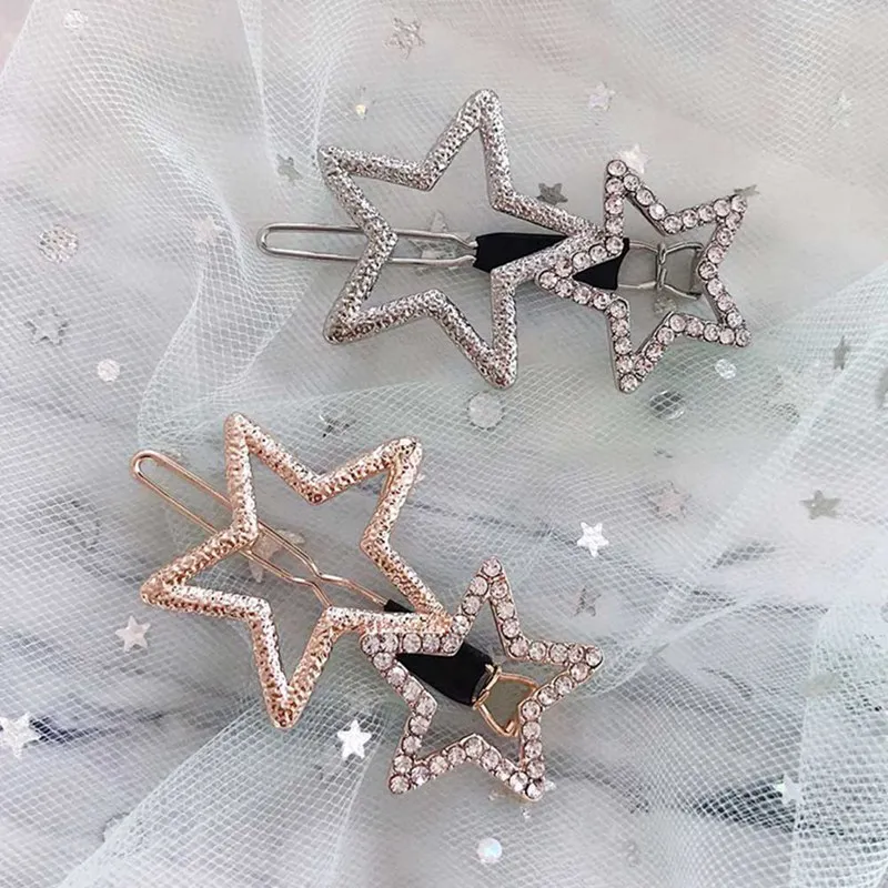 1 шт. Женская Популярная шпилька для женщин стразы сплав заколки волос нежные