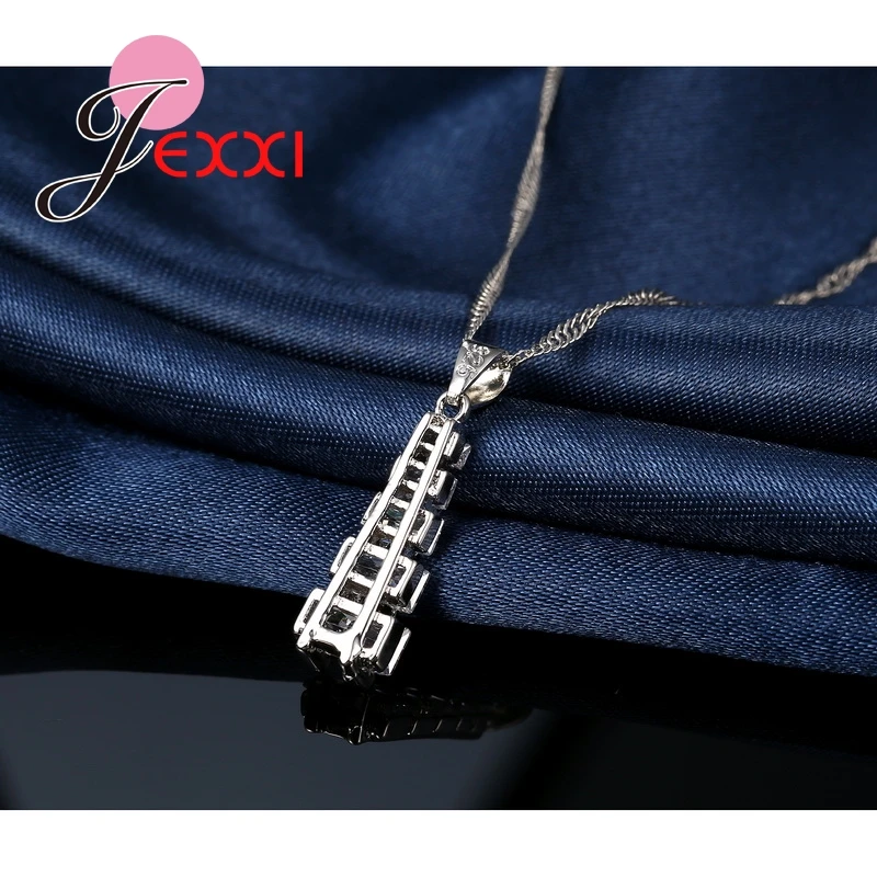 Хит продаж новейшие модные серьги-подвески с кристаллами в виде башни для