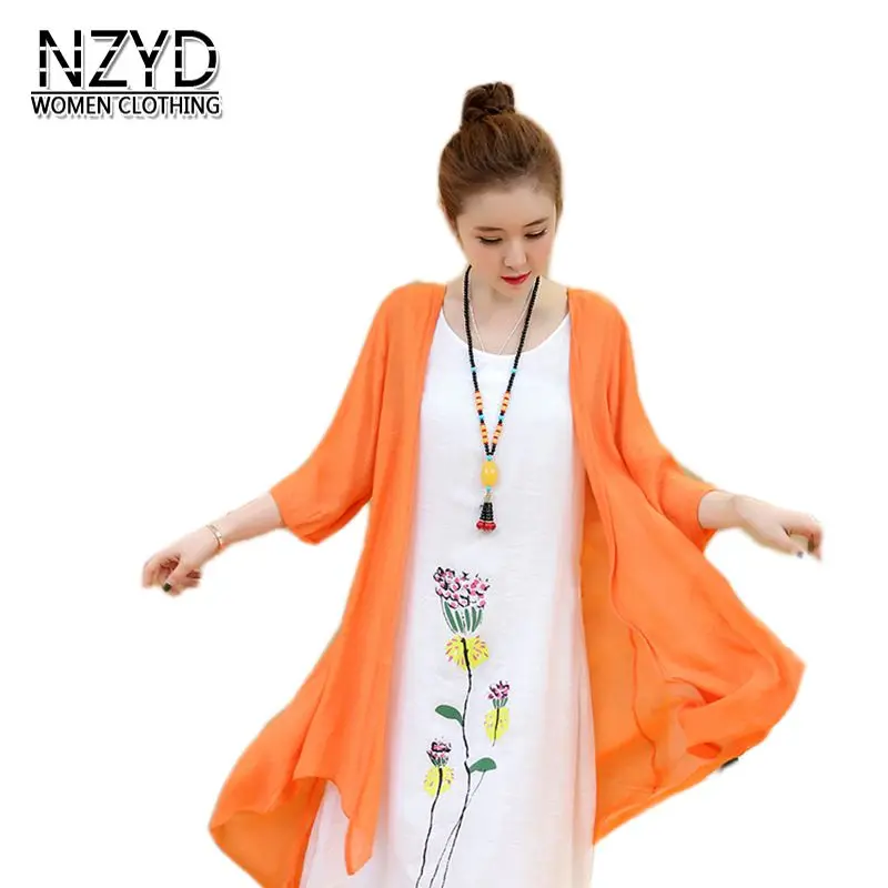 2019 летние женские комплекты с круглым вырезом без рукавов платье + тонкое пальто
