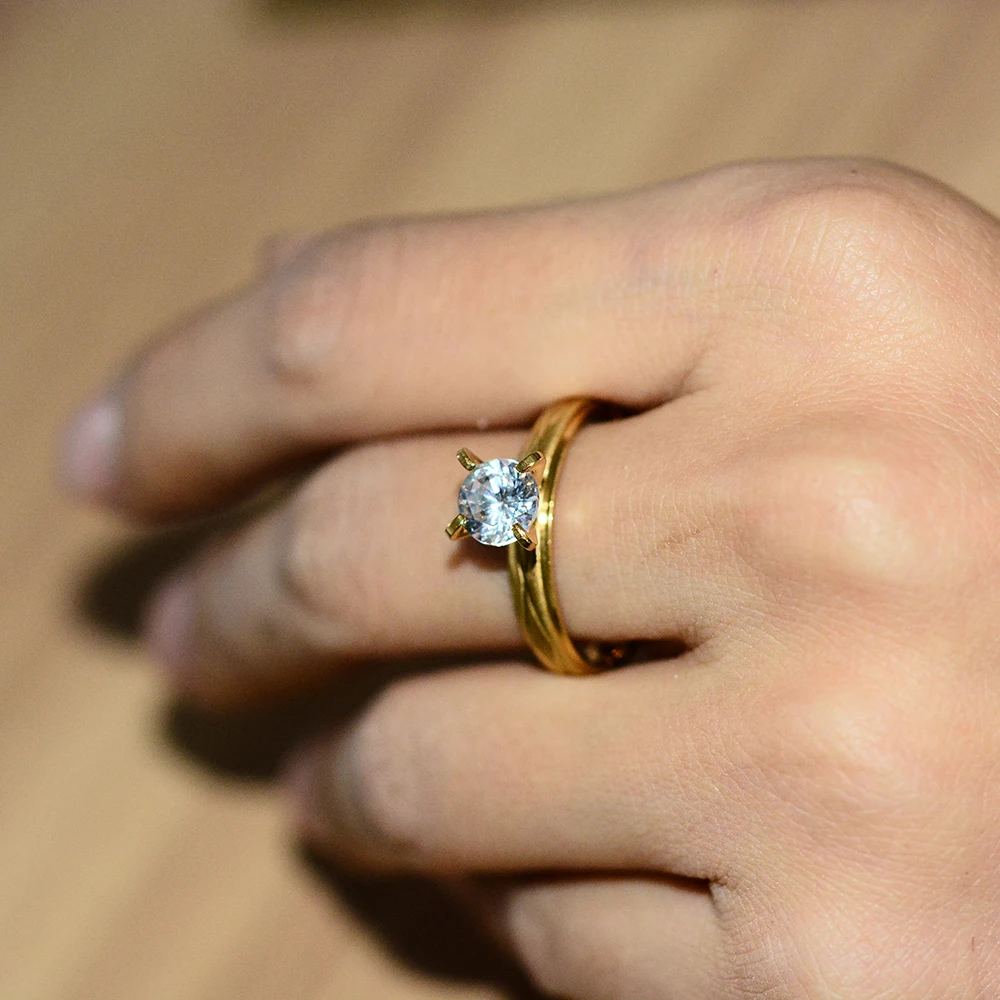 Кольца с цирконием WANDO Дубаи эфир Ближний Восток Франция|Кольца| |