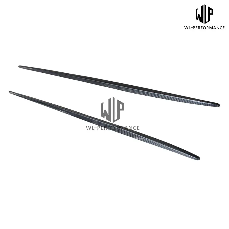 W117 запасные боковые юбки из углеродного волокна для автомобиля Стайлинг Mercedes Benz