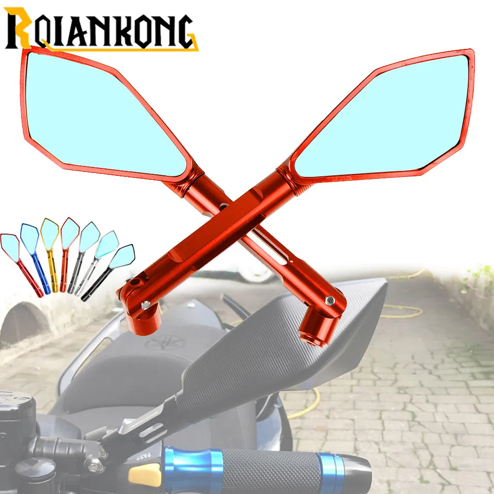 

Motorcycle Rearview Mirror Rear View CNC Aluminum for Honda MSX 125 CB650R CB125R XADV X ADV 750 X11 ST1300 Yamaha FZ6 FAZER