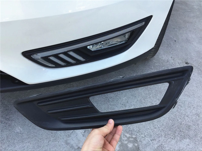 Автомобильные мигающие 2 шт. для Ford Focus 3 светодиодный DRL дневные ходовые огни дневной свет водонепроницаемый с поворотником