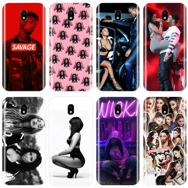 Чехол Nicki Minaj мягкий силиконовый чехол из ТПУ для телефона Samsung Galaxy J3 J4 J6 J8 2018 J5 J7 2017