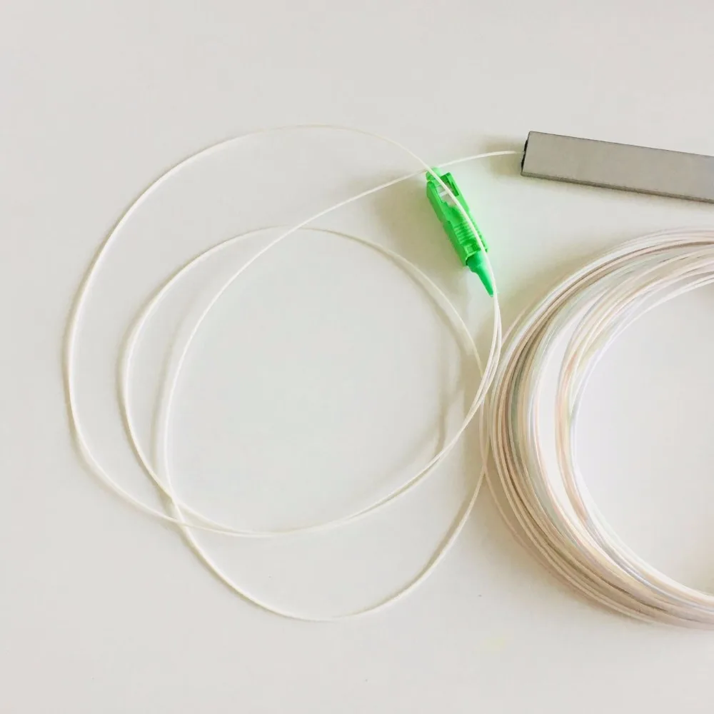 XC 10 штук SC APC Одномодовый Волоконно-Оптический FTTH 0 9 мм Мини ПЛК-Сплиттер 1x16 |
