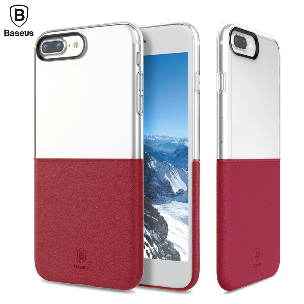 Baseus ARAPIPH7 RY01 Мягкий Жесткий Защитная Крышка Дело для iPhone 7 4.7 дюйма/7 плюс 5.5
