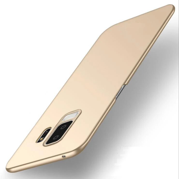 Оригинальный чехол для Samsung Galaxy S9 плюс задняя крышка 360 Жесткий ПК Тонкий Пластик