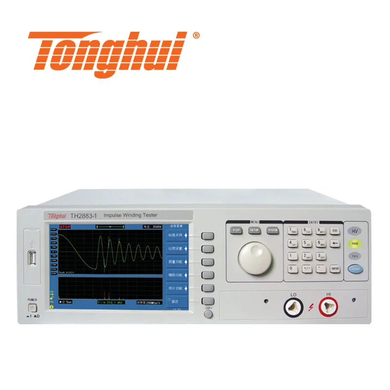 TONGHUI TH2883-5 Impulse тестер обмотки может проверить индуктивность 10mH частота