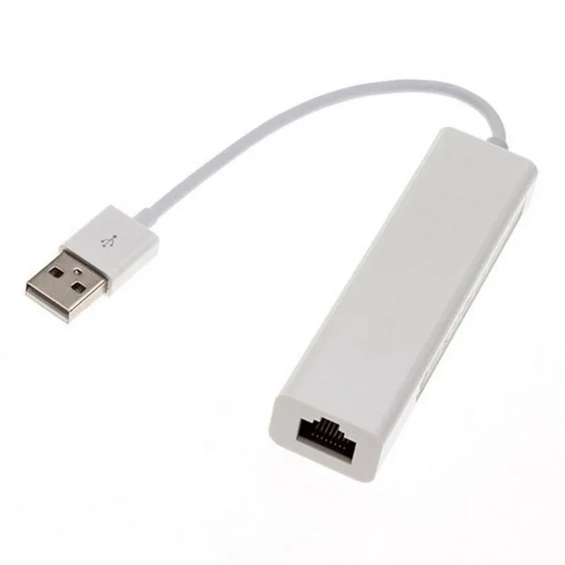 100 Мбит/с Ethernet-USB с 3 USB-портами Φ 2 0 RJ45 сетевая карта USB для Ethernet-адаптера |