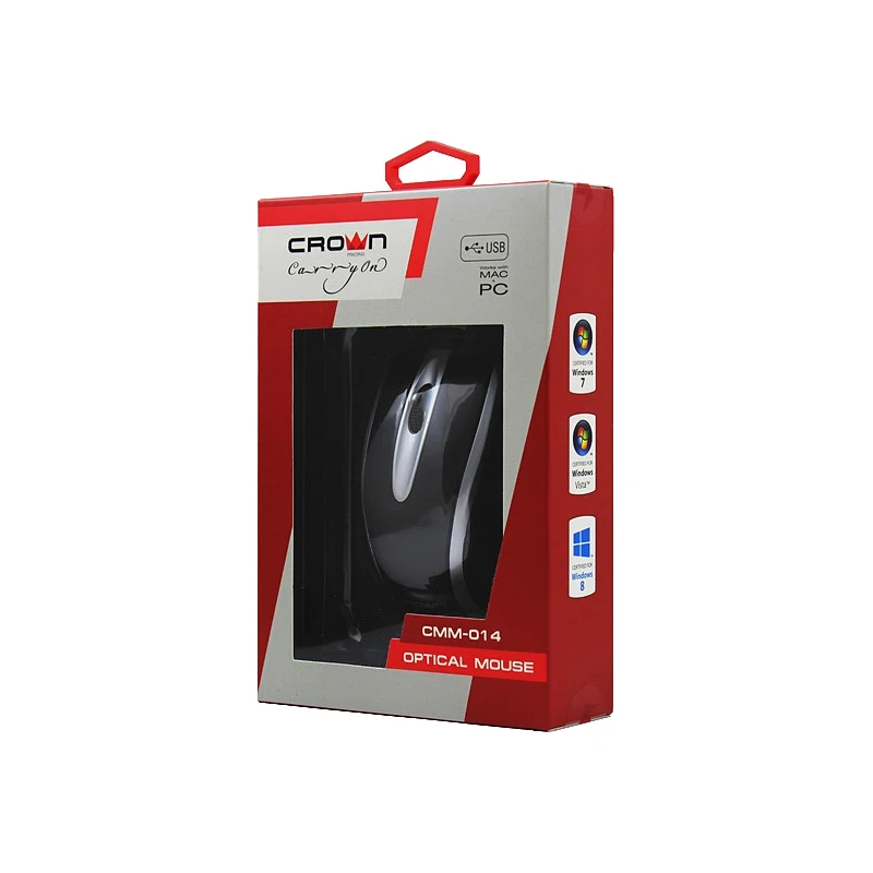 Оптическая мышь CROWN CMM 014 Red|Мыши| |