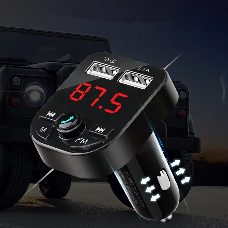 FM Transmitter Bluetooth Car Kit MP3 Player LED Dual USB 4.1A Car Charger For Lexus RX300 IS250 GS300 RX RX330 RX350 LX470 GX470