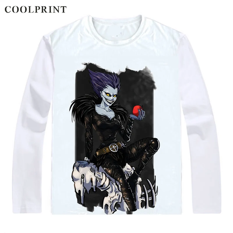 Недалеко от Ryuk матовый риюку Shinigami футболка тетрадь смерти Desu Noto Мужская на