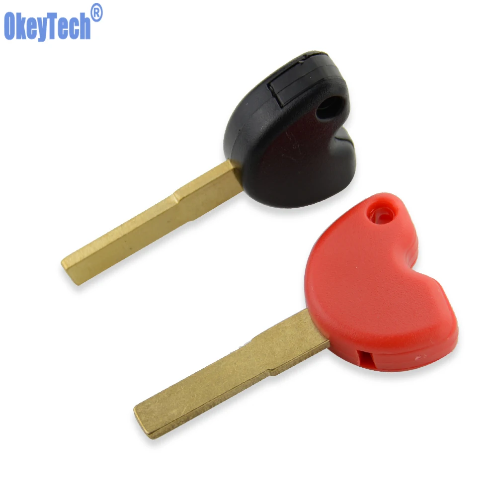 OkeyTech для Vespa 3vte 125 gts gtv 250 300 транспондер пустой ключ чехол мотоцикла брелок красный