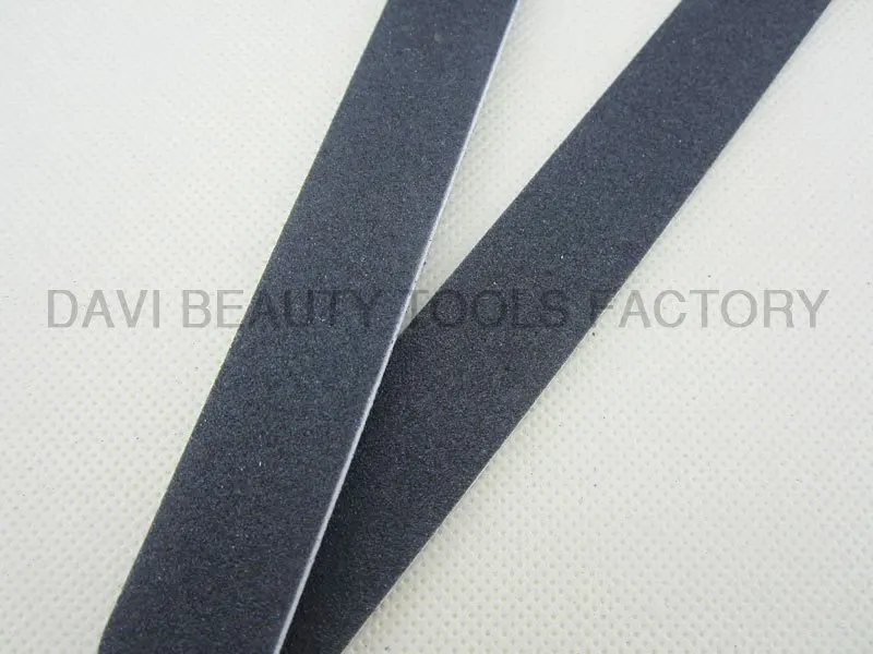 Наждачная доска 50 шт./лот прямой круглый черный наждачная бумага пилка для ногтей