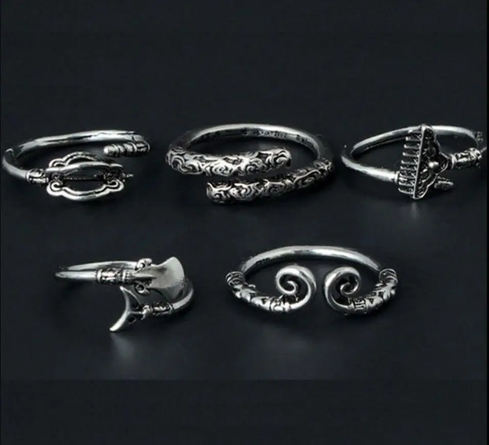 Модные титановые стальные панк ветровые восстанавливающие древние способы