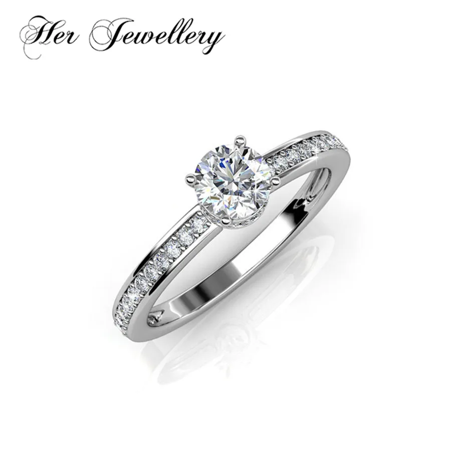 Her Jewellery обручальное и кольцо кольца для женщин OL Сделано с кристаллами Swarovski HR0346 |