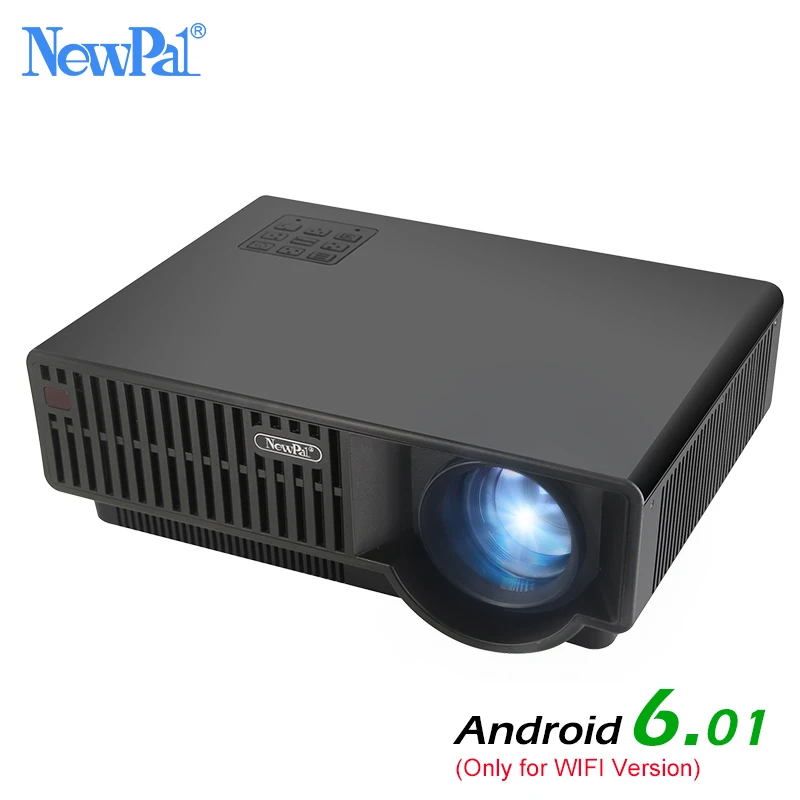 Newpal светодиодный проектор C90UP 3500 люмен 1920x1080p Android 6 01 Full HD 4K домашний кинотеатр 3D