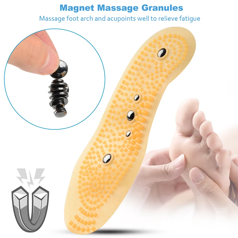 Soumit стельки магнитотерапия массажер для Для мужчин женщин способствует хорошему