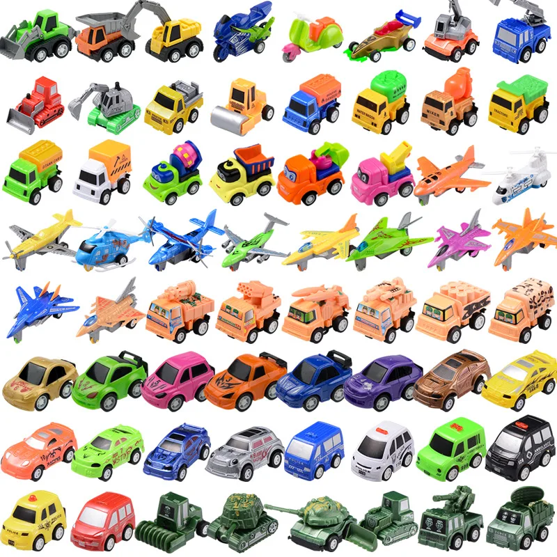 

5pcs korean cartoon power coin Watch Car character bus Pull back Miniature Toys for children Birthday Gift car model miniatura