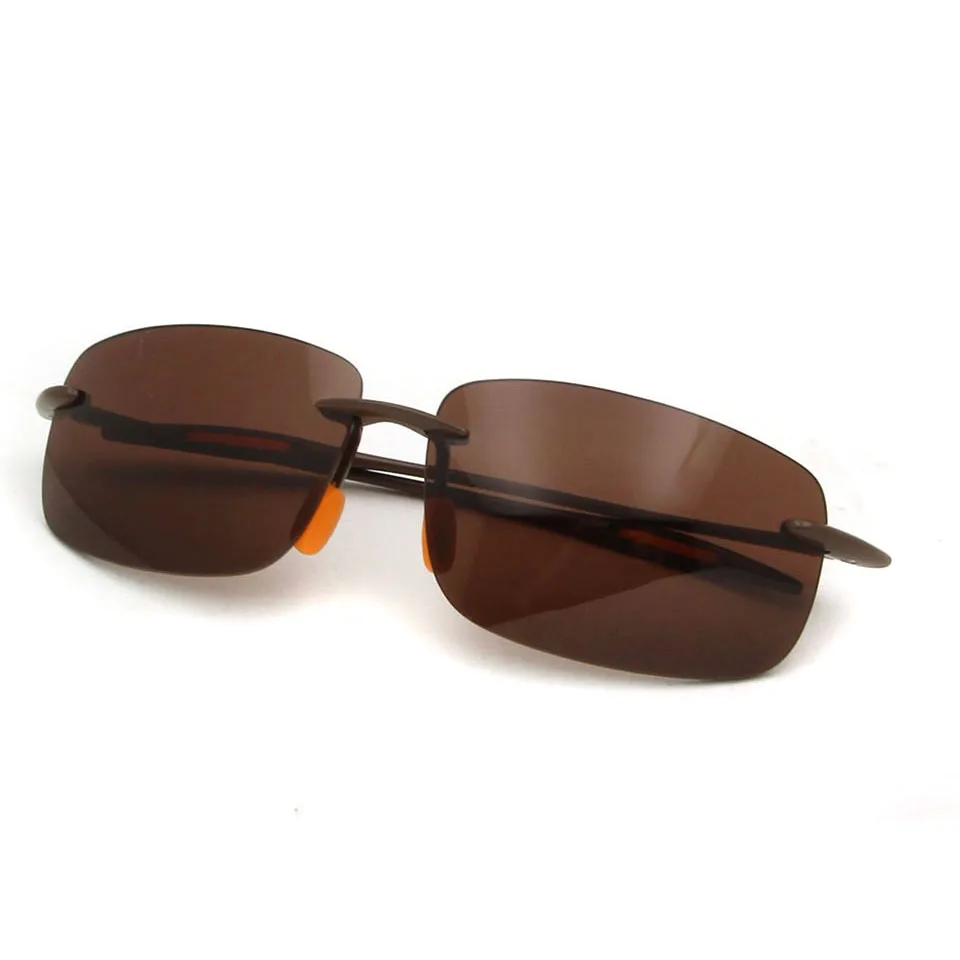 Мужские солнцезащитные очки без оправы с нейлоновыми линзами UV400|sunglasses goggles|rimless