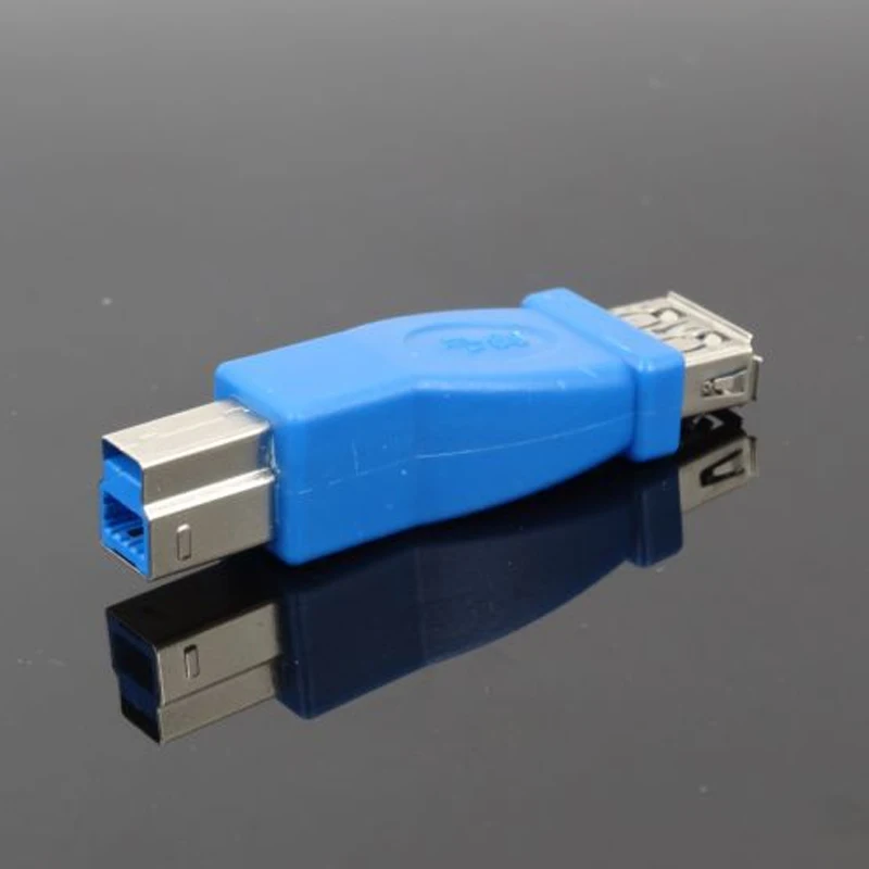 Кабель переходник ult best для принтера USB 3 0 A мама B папа USB3.0 конвертер сканера синий