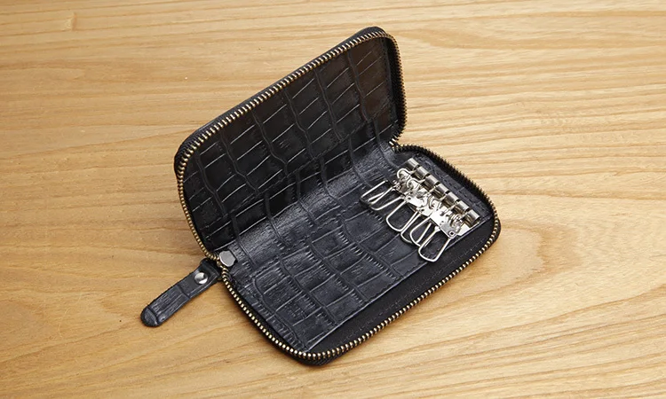 LANSPACE мужской кожаный чехол для ключей из коровьей кожи держатель автомобильных