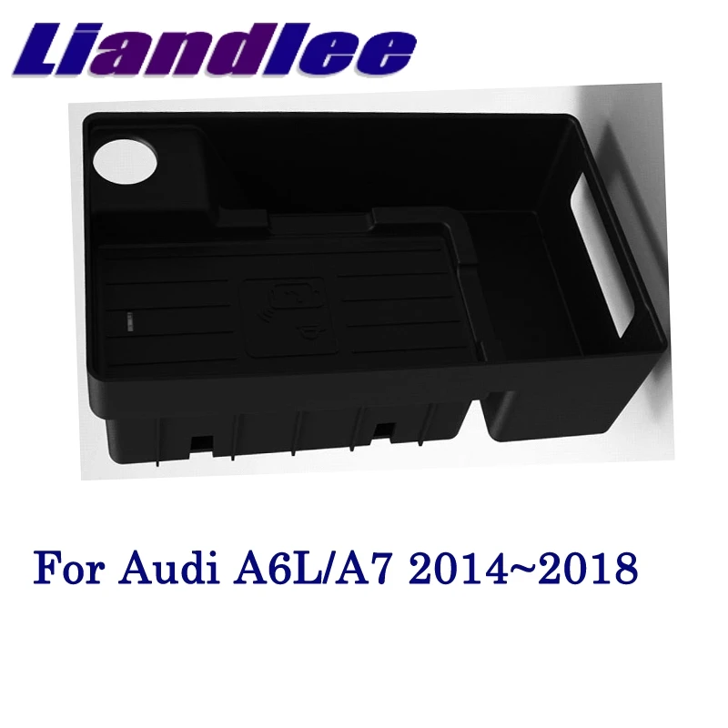 Qi Беспроводное зарядное устройство для Audi A6L A7 2005 ~ 2019 держателя телефона