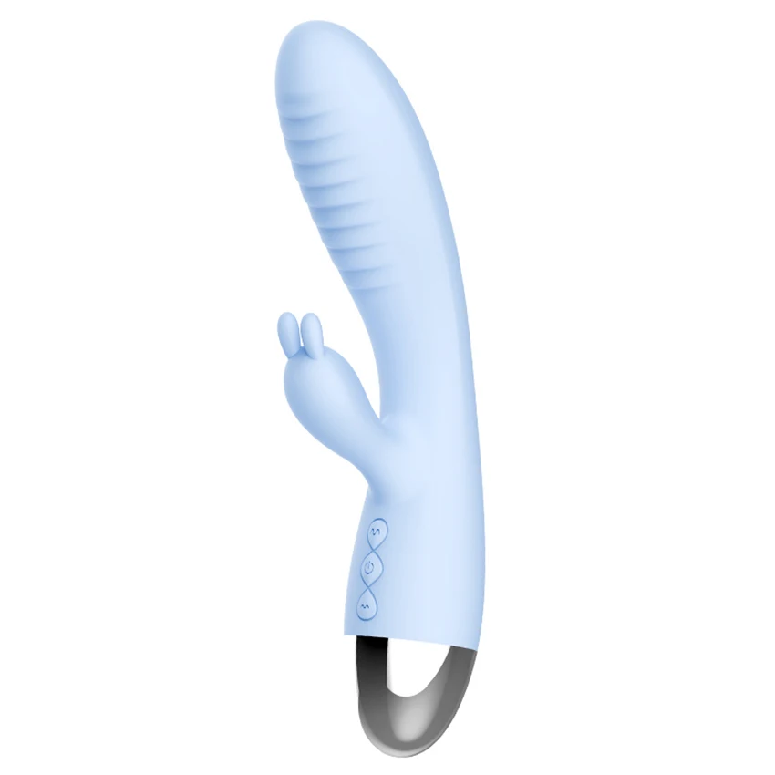 Zerosky Silicone Rabbit Vibrator Massage Rod 7 Frequency Vibration USB Recharge Dildo For Women Sex Toys | Красота и здоровье