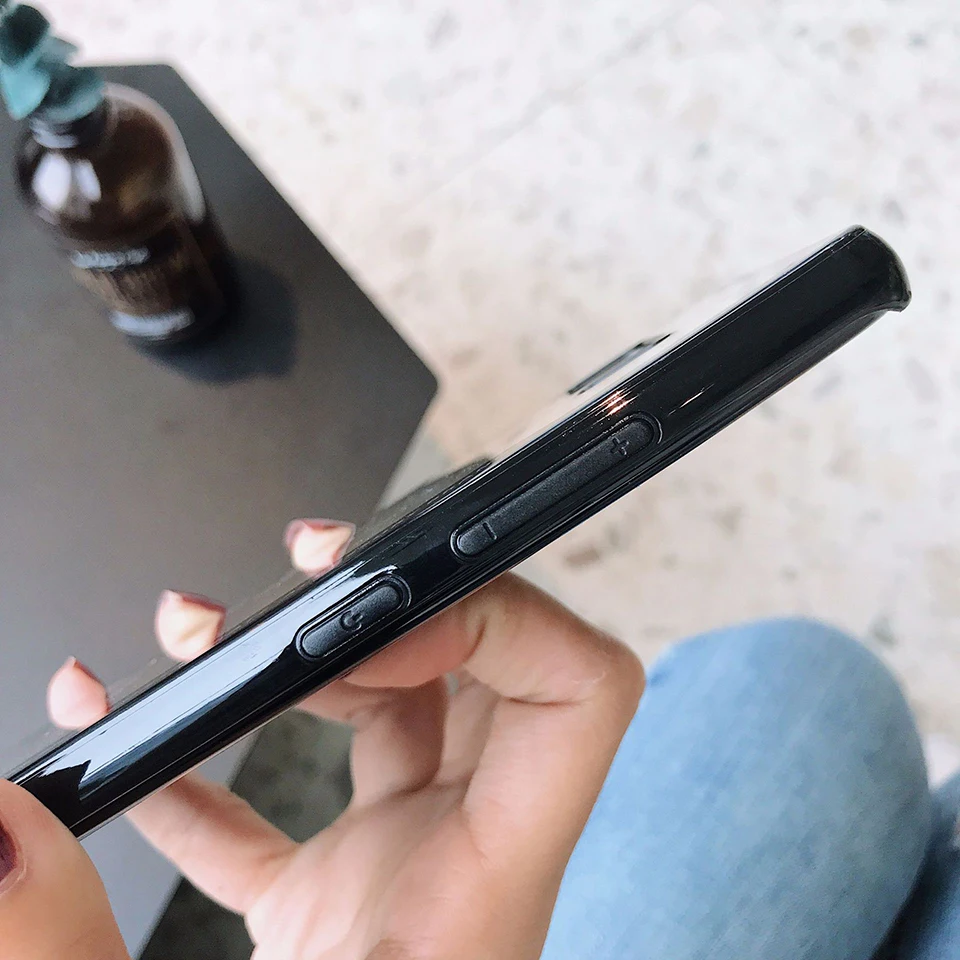 Прозрачный акриловый чехол HD для Samsung Galaxy A5 A6 A7 A8 Plus 2018 J3 J5 J7 Pro S7 Edge S8 S9 Note 8 с мягкими