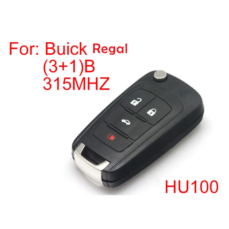 Автомобильная сигнализация Китай Buck Regal дистанционный ключ 3 + 1 кнопки 315 МГц