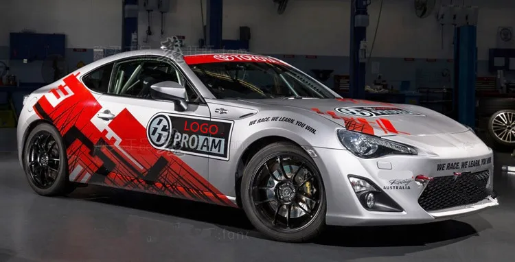 86 цифр гоночная Спортивная Наклейка для Toyota Z2CA602|stickers for toyota|sport stickersfor toyota |
