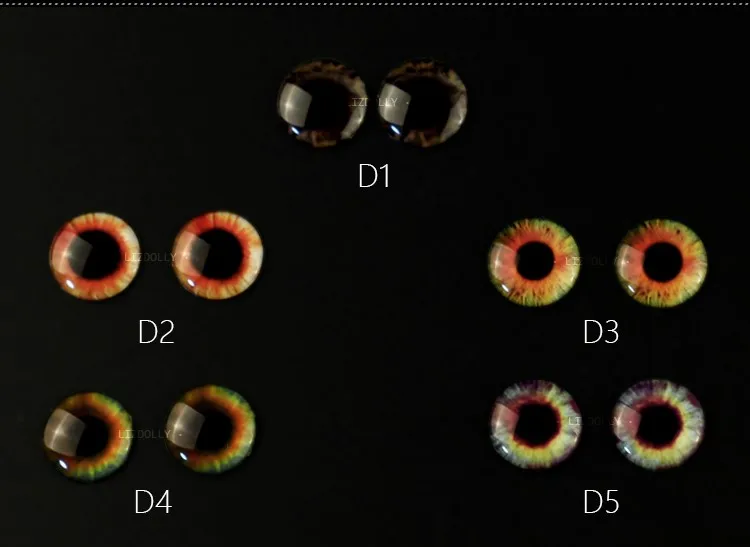 Клипса для глаз Blyth doll eyes 14 мм аксессуары для кукол куклы ученики Красочные Глаза blyth eyes
