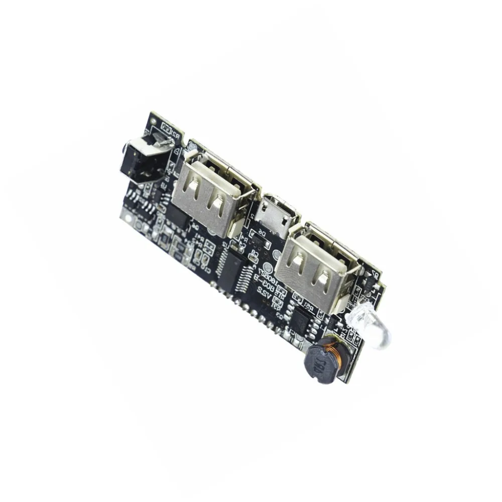 Двойной USB 5V 1A 2.1A Мобильный Внешний аккумулятор 18650 зарядное устройство PCB модуль