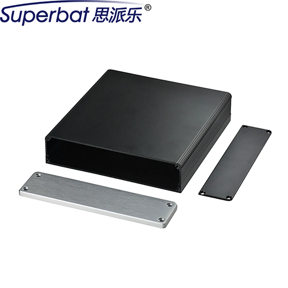 

Superbat 5.91"*5.43"*1.26" Aluminum Enclosure Case Amplifier Chassis HIFI Vacuum Tube Box 150*138*32mm for Electronic DIY PCB