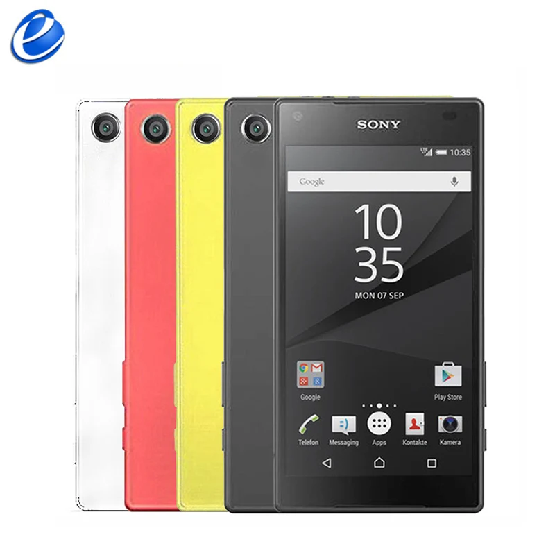 Оригинальный разблокированный мобильный телефон Sony Z5 Compact(mini) E5823 NFC 4 6 дюйма 4G LTE