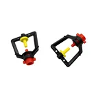 5 мм 360 градусов автоматический распылитель вихревого преломления разбрызгиватели орошения сада теплицы полива запотевания сопла 5 шт