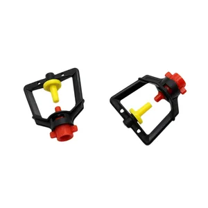 5 мм 360 градусов автоматический распылитель вихревого преломления разбрызгиватели орошения сада теплицы полива запотевания сопла 5 шт