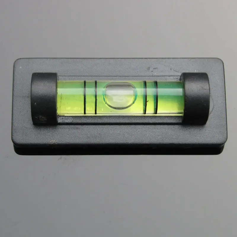 (100 шт./лот) Мини транспортир Пузырькового Уровня маленький дух с магнитом для ТВ